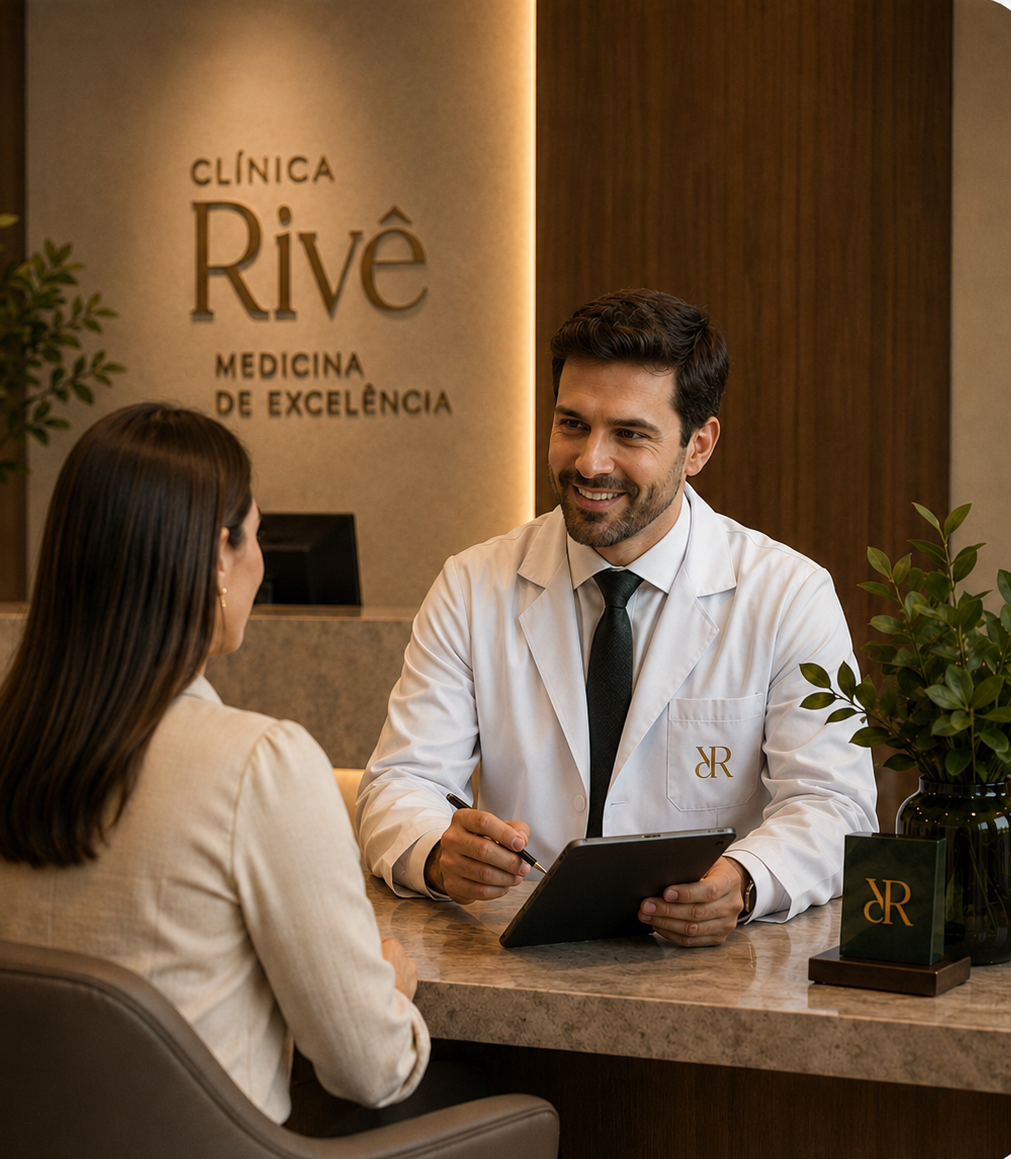 Estrutura da Clínica Rivê